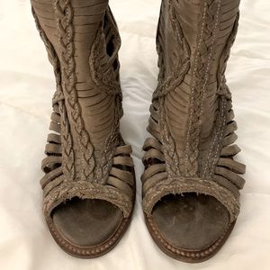 Freebird Bela Open Toe Bootie